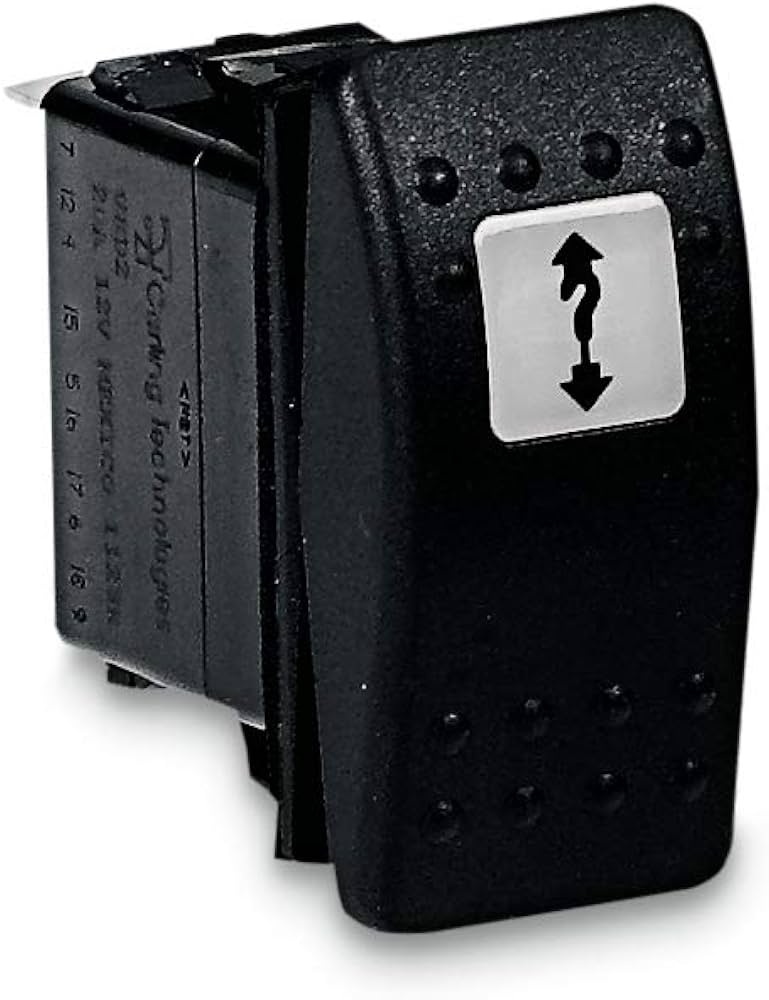 Amazon.co.jp: WARN 99897 ライト付きダッシュロッカースイッチ